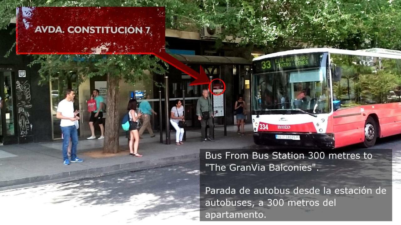 格拉纳达Gran Via Balconies公寓 外观 照片